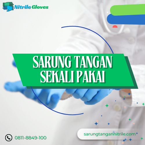 sarung tangan sekali pakai
